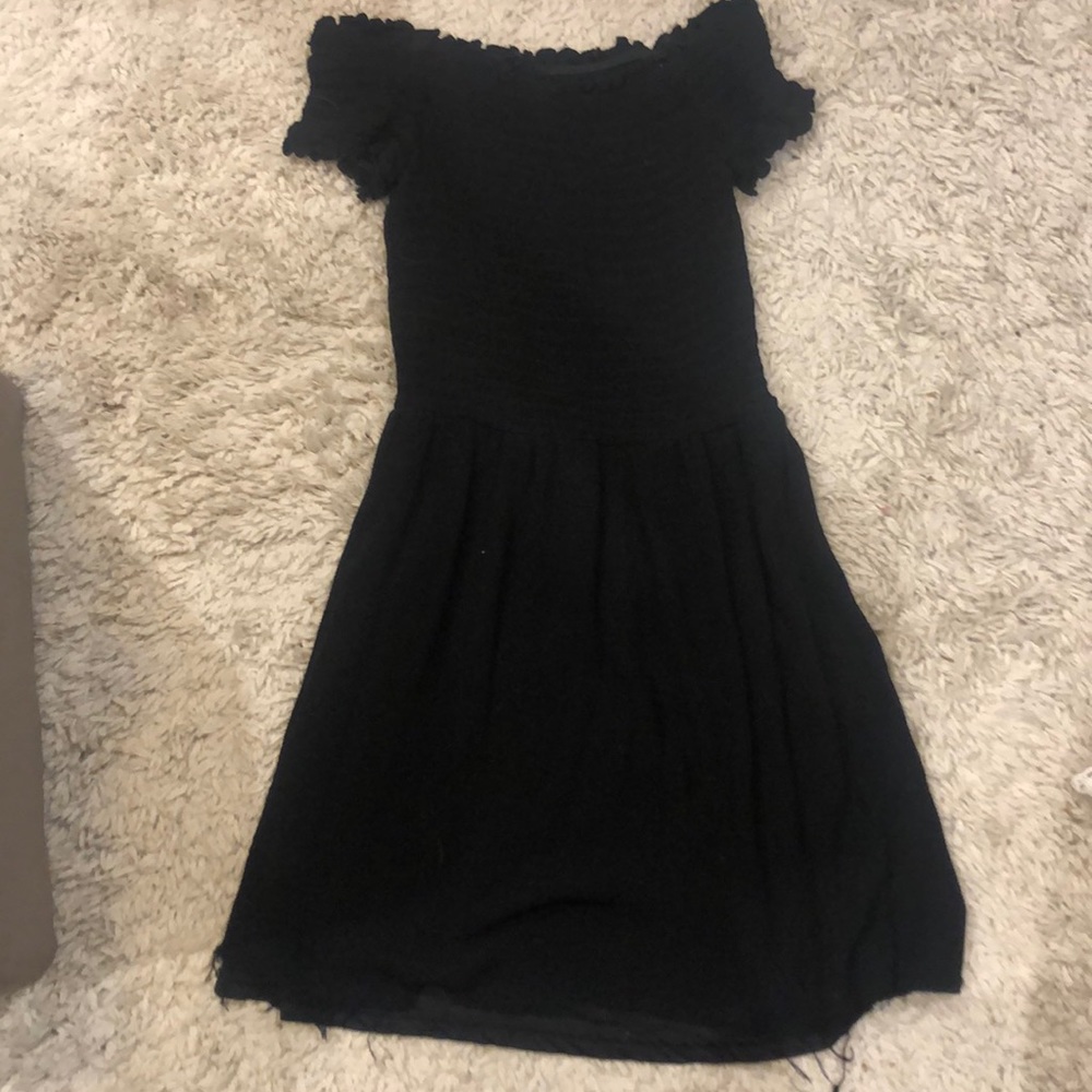 Divided Mini Dress